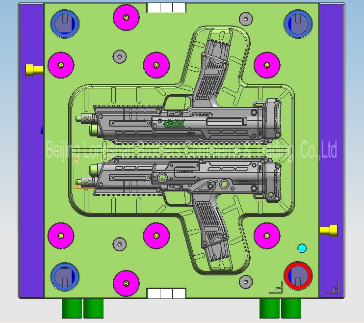 Plastic Mould Household Product Kids' Water Bead Toy Guns with P20/718/738/NAK80/S136 Mould Material