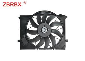 China Black Shell Mercedes Radiator Fan 220-500-0193 Low Power Consumption factory