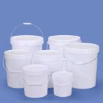 Wholesale Round Durable 5L 10L 20L 5Gal Plastic Bucket with Screw Top for Food
