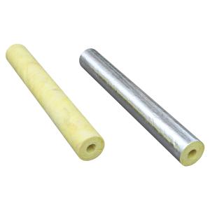 China 1 Inch Glass Wool Pipe Insulating Fiberglass Material For Hot / Cold Water Pipes factory