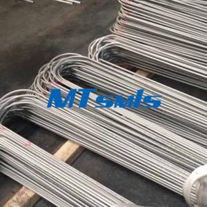 China 25.4X2.11mm U Bend SS Heat Exchanger Tube TP304L Annealing factory