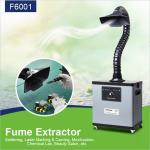 80W Portable Solder Fume Extractor 235m3/h System Flow With Removable Wheels