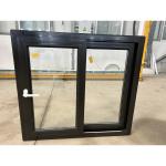 Double Glazing PVC Modern Black Upvc Sliding Window Lock