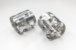 China Metal Random 25mm Packing Pall Ring In Distillation Column factory