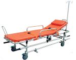 Auto Loading Medical Transport Stretcher Patient Structure Trolley Double Tube