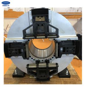 China Pneumatic CNC Lathe Chuck Four Jaw For Laser Pipe Cutting Machine factory