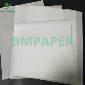 38gsm 40gsm unprinted White Graseproof Kraft Paper Hamburger/Rice Wrapping Paper
