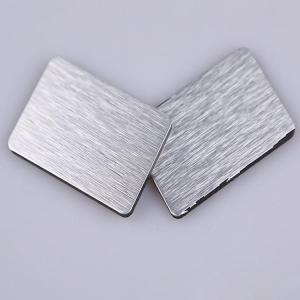 Fireproof Core 4x8 Aluminium Composite Panel with Brush Design and ISO9001