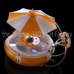 733.7kg Max Load 12V 650W Diameter 250cm FRP BBQ Boat