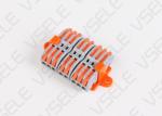 Fast Wire Cable Connectors 11AWG Push In Terminal Block 32A 400V