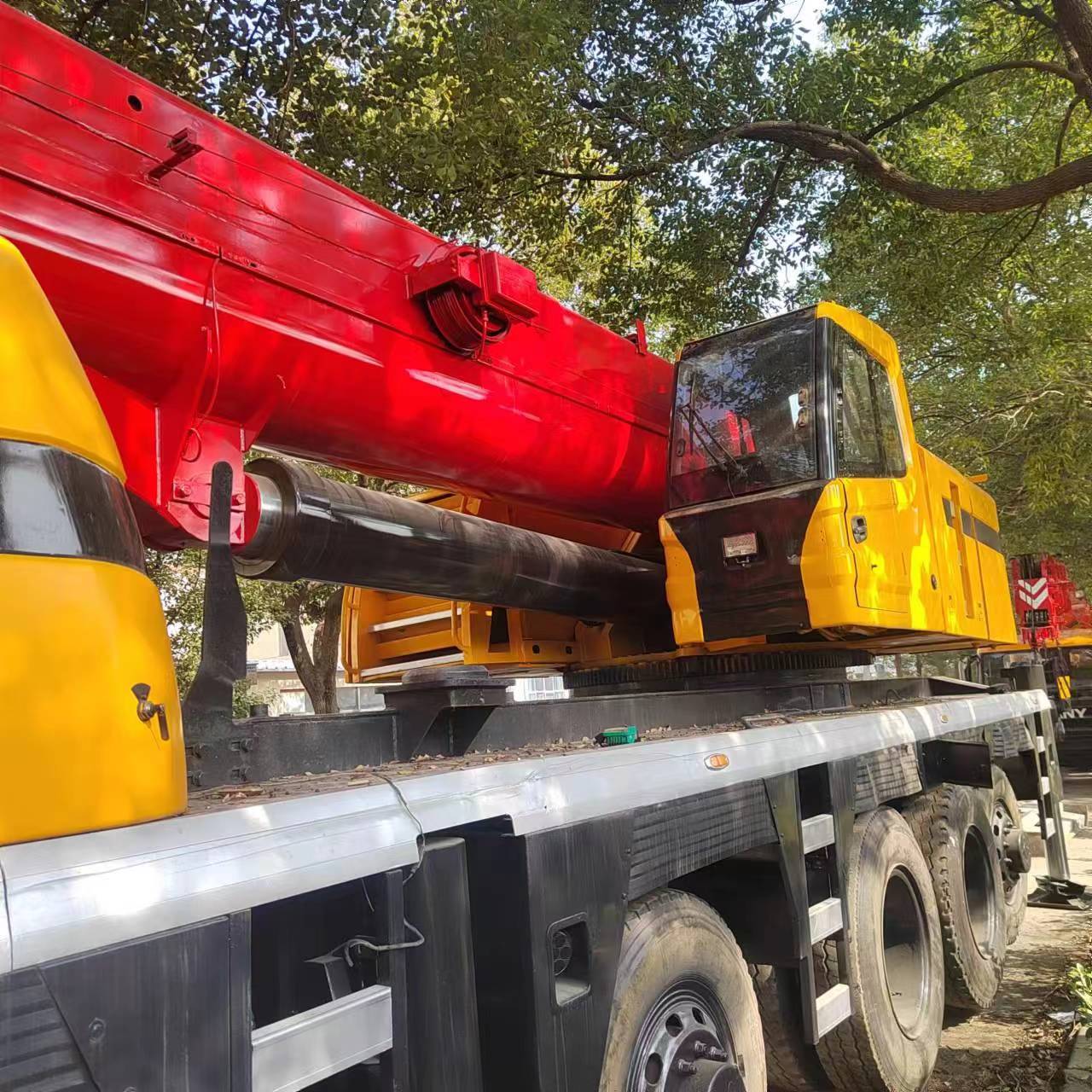 Hydraulic Boom Arm Used Truck Crane Sany Stc1000 100 Ton Mobile Crane
