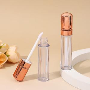 China Rose Gold Head Cap Plastic Lip Glaze Tube Style High-End 4.5ml factory
