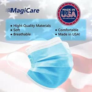 China Ear Loop Disposable Medical Grade 3ply Disposable Face Mask ASTM Level 1 factory