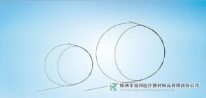 China Stainless Steel PTFE Coated Guidewire Green Straight Tip Easy Insertion factory