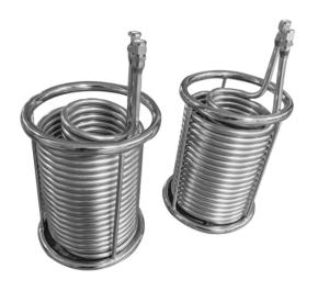 China Forged Water Tank Coaxial Heat Exchanger For Heat Transfer Cooling factory