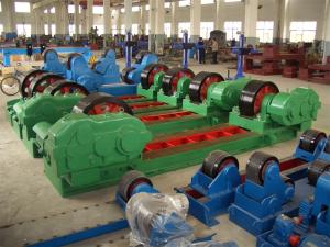 China 40T VFD Pipe Roller Welding Positioner , 3KW Welding Turning Rolls factory