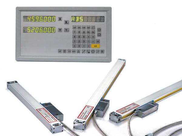 China Linear Measuring 2 Axis Digital Readout For Lathe Milling Machine factory