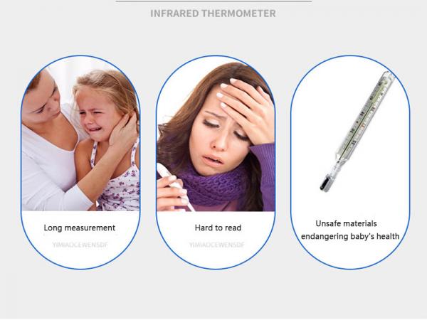 4cm Non Contact Forehead Thermometer