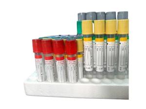 China K2 K3 Vacuum Blood Test Collection Tubes Disposable Lab Pet Glass Edta factory