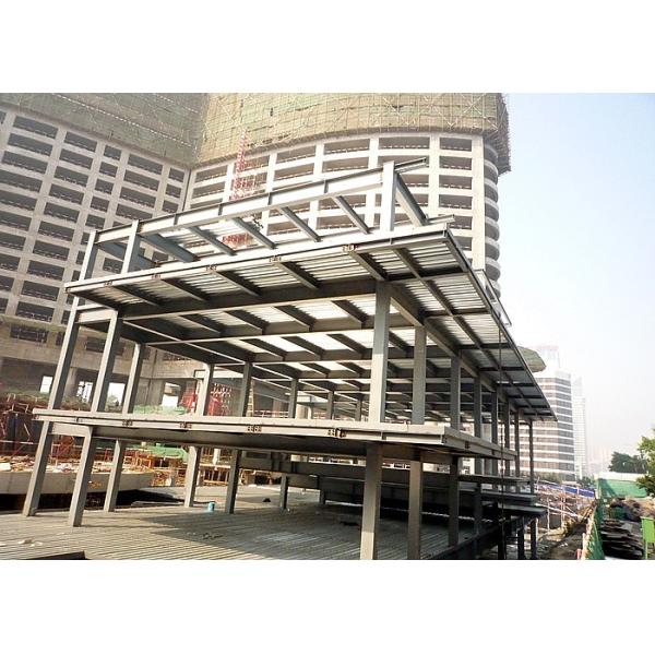 China Multi Storey Steel Structure Construction Mezzanine Floor Building factory