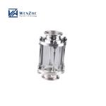 Sanitary Stainless Steel 304/316 Pipe Fittings Tri Clamp Straight Tubular Sight