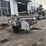 Trailer Mounted Water Well Drilling Rig 120m Deep Portable Water Well Drilling