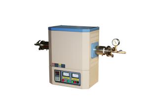 China Vacuum Diffusion Graphite Tube Furnace , Programmable Rotating Tube Furnace factory
