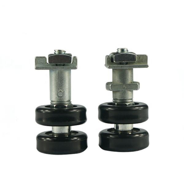 Modern Heavy Duty Nylon Rollers , Zamark Glass Balcony Wheel Pa6 Material U
