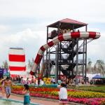 Large Water Park Equipment Fiberglass Adult Water Slide for Theme Park Water