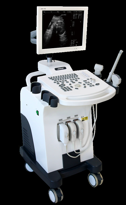 GH-370 Medical Ultrasound Machine Trolley Full Digital B W Ultrasonic Diagnostic Equipment