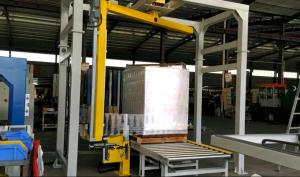 China Rotary Arm Heavy Duty PET Film Pallet Wrapper on sale