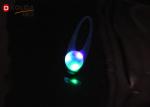 Silicon Pet Dog LED Flashing ID Tag Collar Safety Night Light Pendant for Dogs