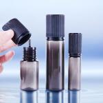 Child Resistant E Liquid Bottles Customized Logo Round Shape for E Liquid