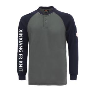 China Knitted Work Nfpa2112 Fire Resistant Welding Shirts factory