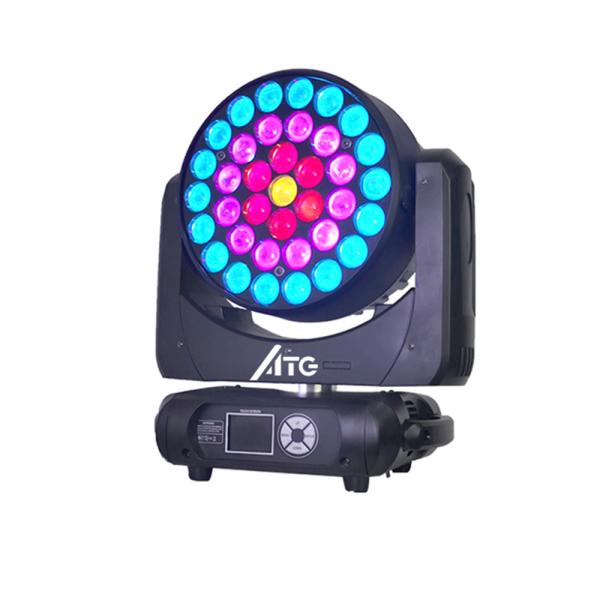New Arrive 37*15W Moving Head LED Beam Light Perfect Zoom Wash Color Mixed Dj