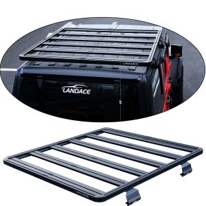 China Anti-corrosion Universal Off Road Aluminum Jeep Wrangler JL JK JT Basket Top Luggage Car Roof Racks factory