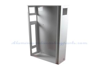 China Powder Coated Stamp and Weld，Solder Stainless Steel Electronic Control Case / Cabinet For Carton Box Folding Machine factory
