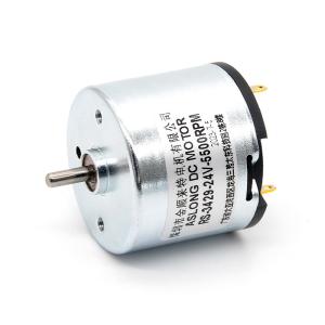 China Carbon Brush High Torque Long-Life Motor RS-3429 Mini 12V DC Gear Motors Dc 24v Motor With Gear Box factory