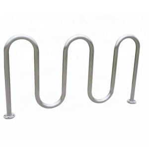 China Surface Mounted Commercial Bike Racks 304 Stainless Steel Material factory