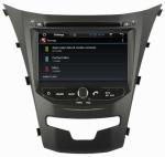 Ouchuangbo Android 4.2 Car DVD Radio Stereo System for Ssangyong Korando 2014 3G