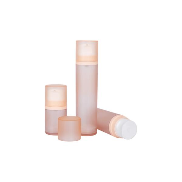 Matte Surface Customized Color AS 50ml 120ml 180ml Airless Pump Bottle for Skin Personal Care Vacuum Bottle UKA23