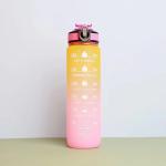 Leakproof BPA Free Custom 32 Oz Water Bottles Big Motivational Water Bottle With