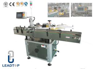 Small Wine / Water Bottle Automatic Labeling Machine With Touch Screen Display