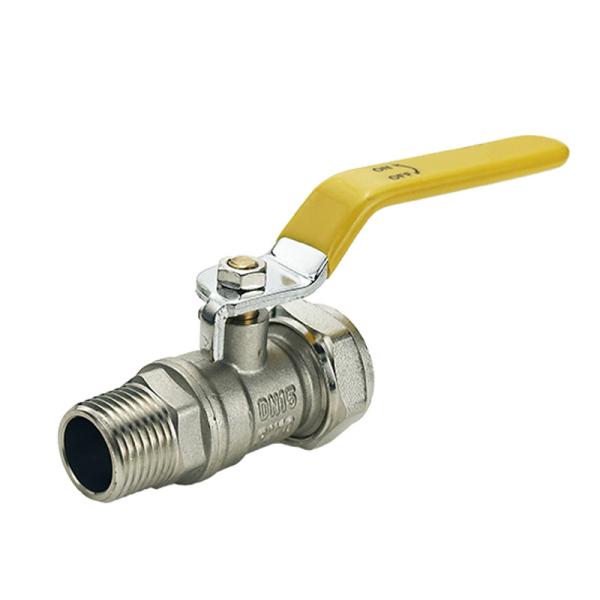 Tubomart OEM 1/4 Brass Ball Valve Hand Operated Customizable Support For Gas