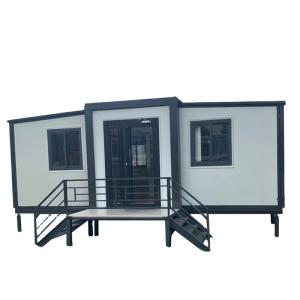China Fast Install Advantage Expandable and Movable Prefabricated Modular Living Container House with Steel Corner Casting factory