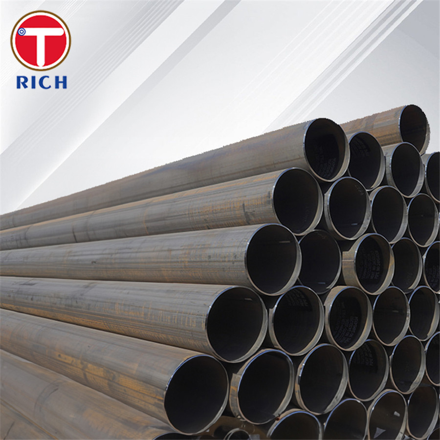EN 10217-5 P235GH Welded Steel Tube Submerged Are Welded For High Temperature Service
