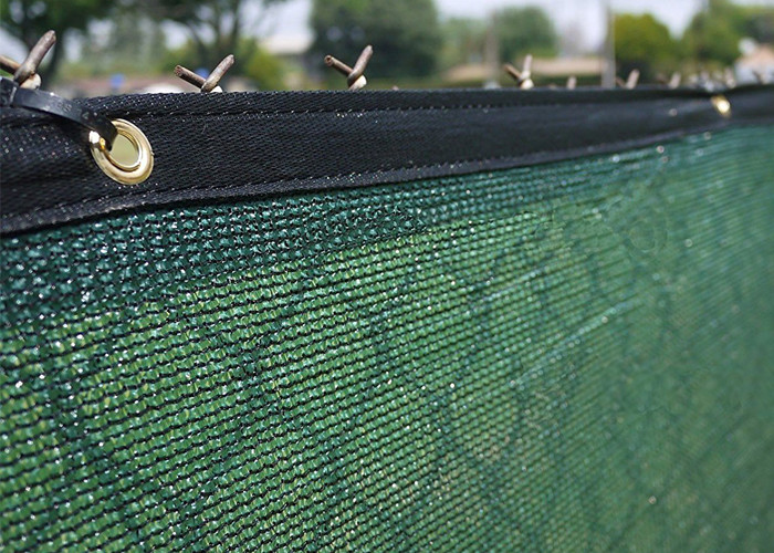 Plastic Windscreen Privacy Green Screen Mesh For Gardening Net Green Color