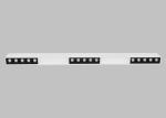 6000K Suspended LED Linear Light / Suspended Led Light Fixtures 100 - 277V