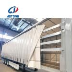 Semi-Trailer Steel Tarpaulin Printable Side Curtains for 14000 curtain trailer