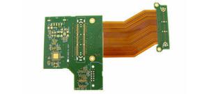 China Immersion silver rigid flexible pcb for carama with FR4 Stiffener factory